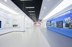 煙臺(tái)石油化工展廳效果圖